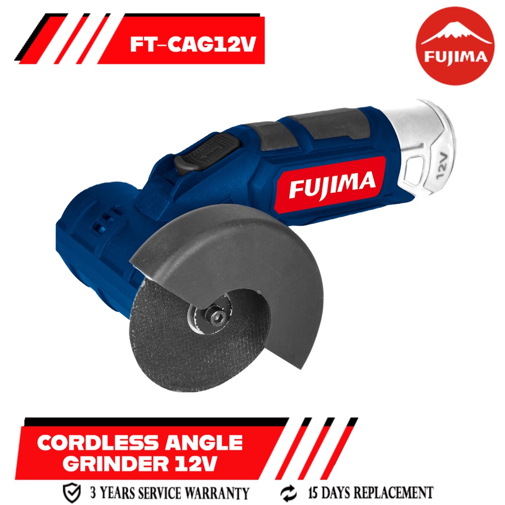 FUJIMA CORDLESS ANGLE GRINDER SAW 12V FTCAGS12V (w/o BATTERY&CHARGER
