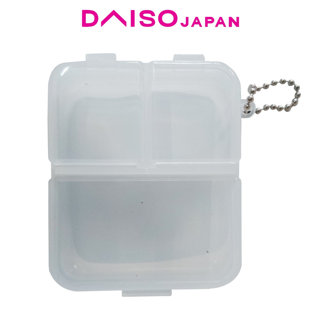 Daiso Pill Organizer 3 Partitions Shopee Philippines