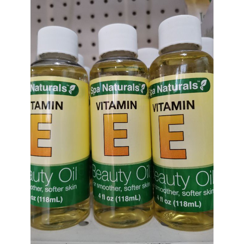spa naturals Vitamin E beauty oil made in USA Shopee Philippines