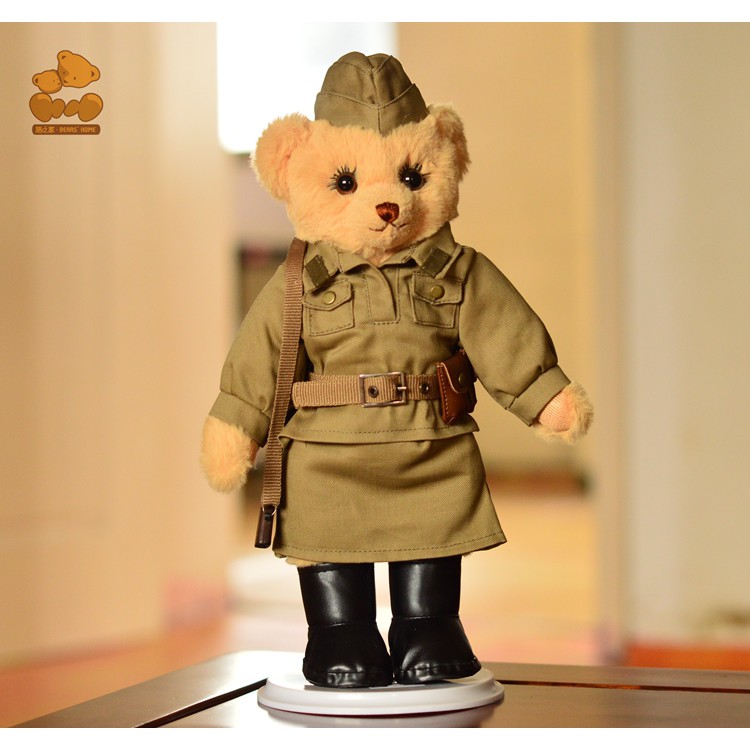soldier teddy bear