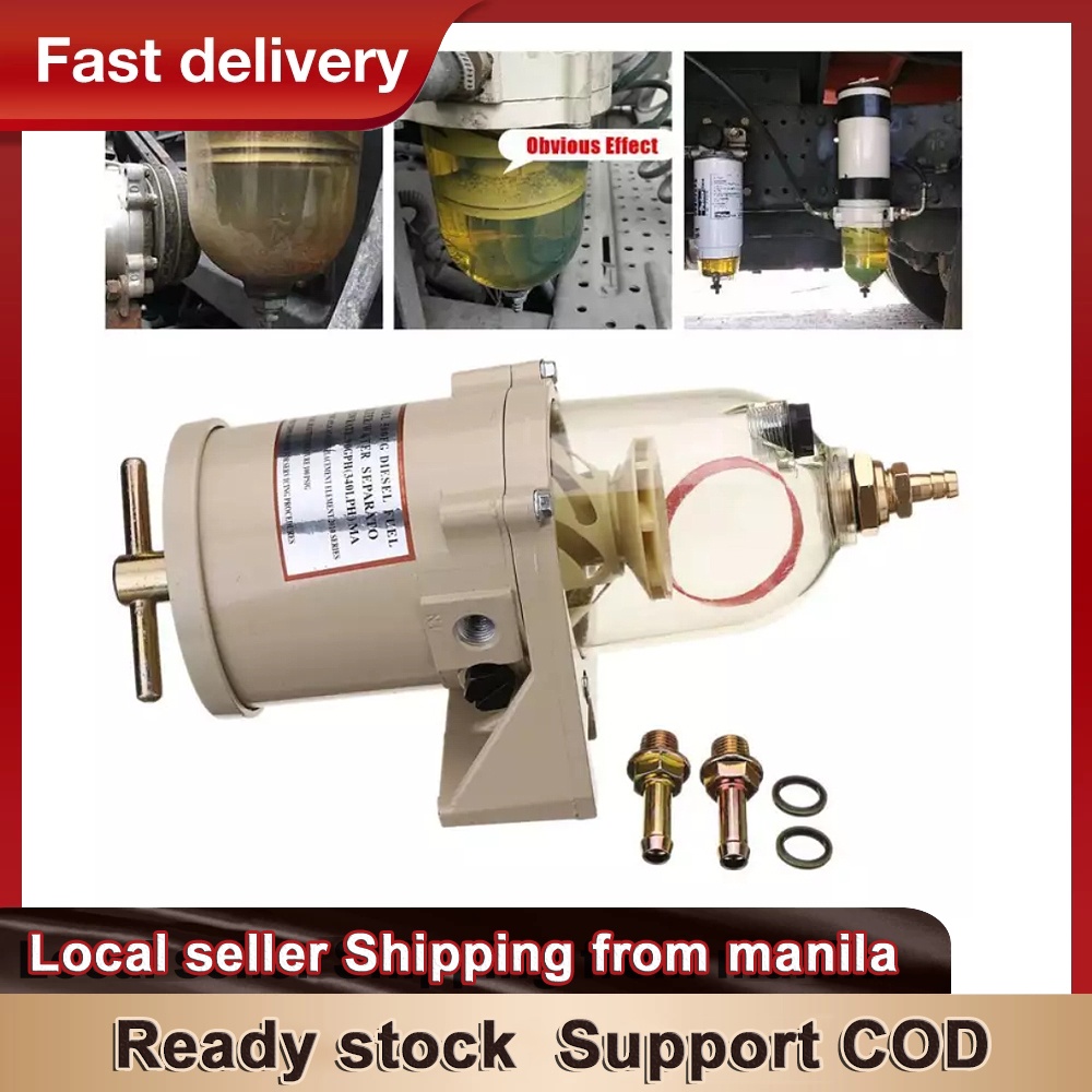 500FG 500FH Diesel Marine Trucks Fuel Filter Oil Water Separator With ...