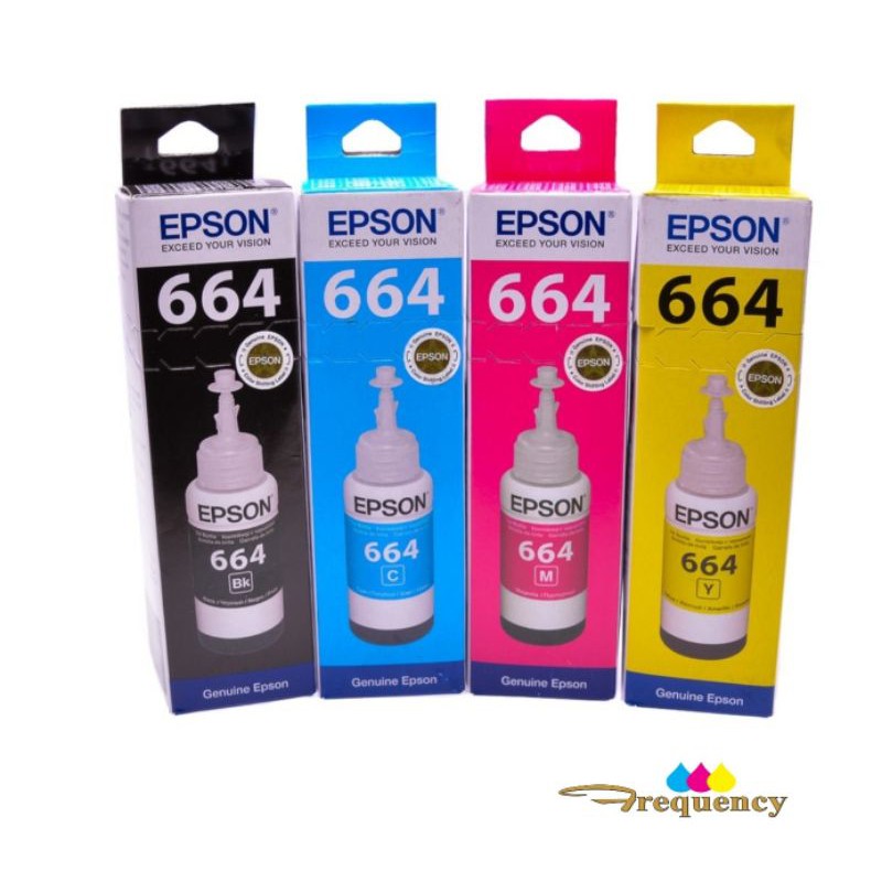 Genuine Epson Ink Bottle T664 Series 