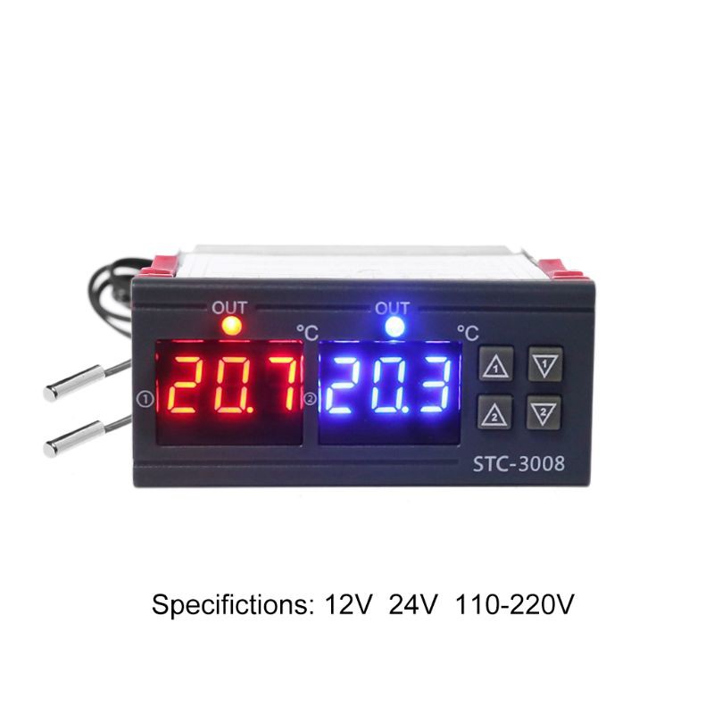 dual digital temperature controller