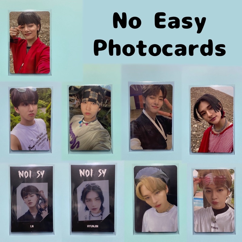 Stray Kids No Easy Official Photocards Shopee Philippines