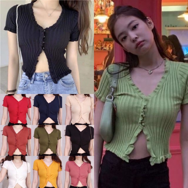 korean top blouse