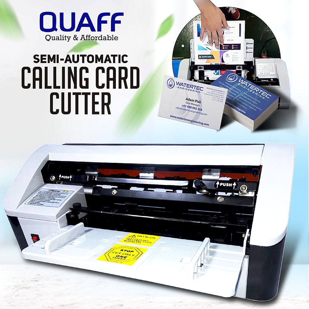 SemiAutomatic Calling Card Cutter Machine SSB001 Shopee Philippines