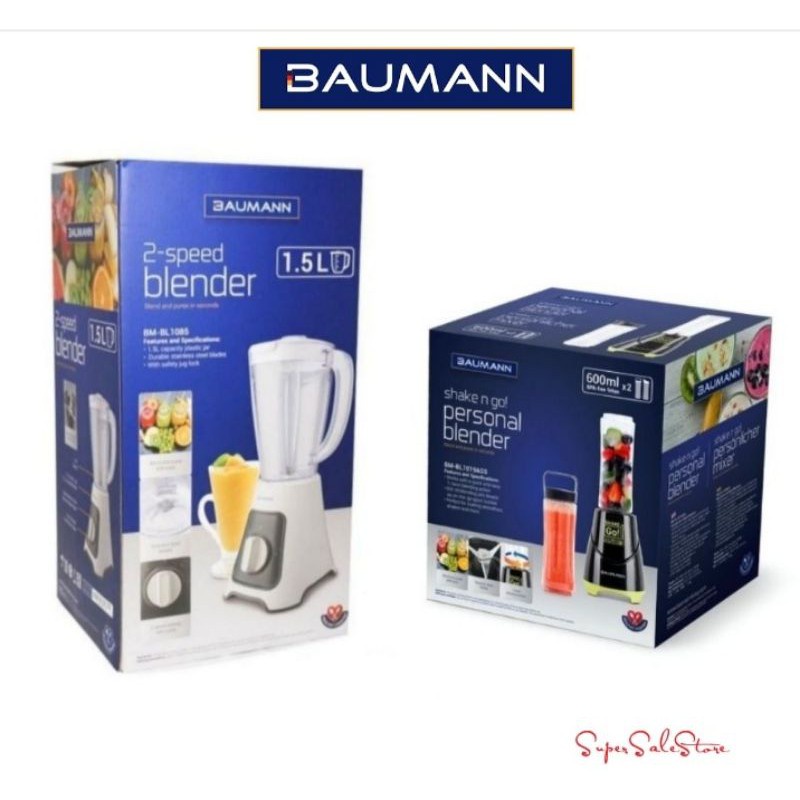 Blenders & Soya Bean Machines BAUMANN 2 Speed /Personal Blender