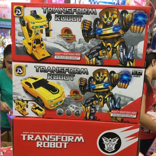 battery operated transformer toys