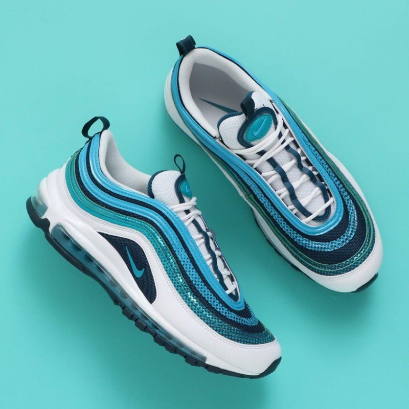 teal air max 97