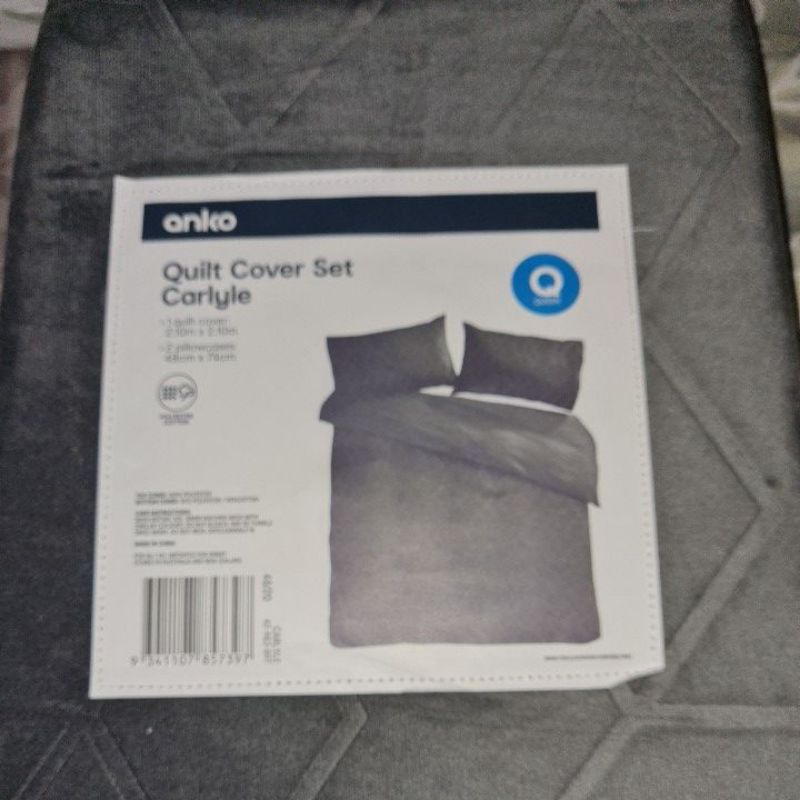 anko by Kmart Quilt Cover Set Carlyle Queen size9FP Shopee Philippines