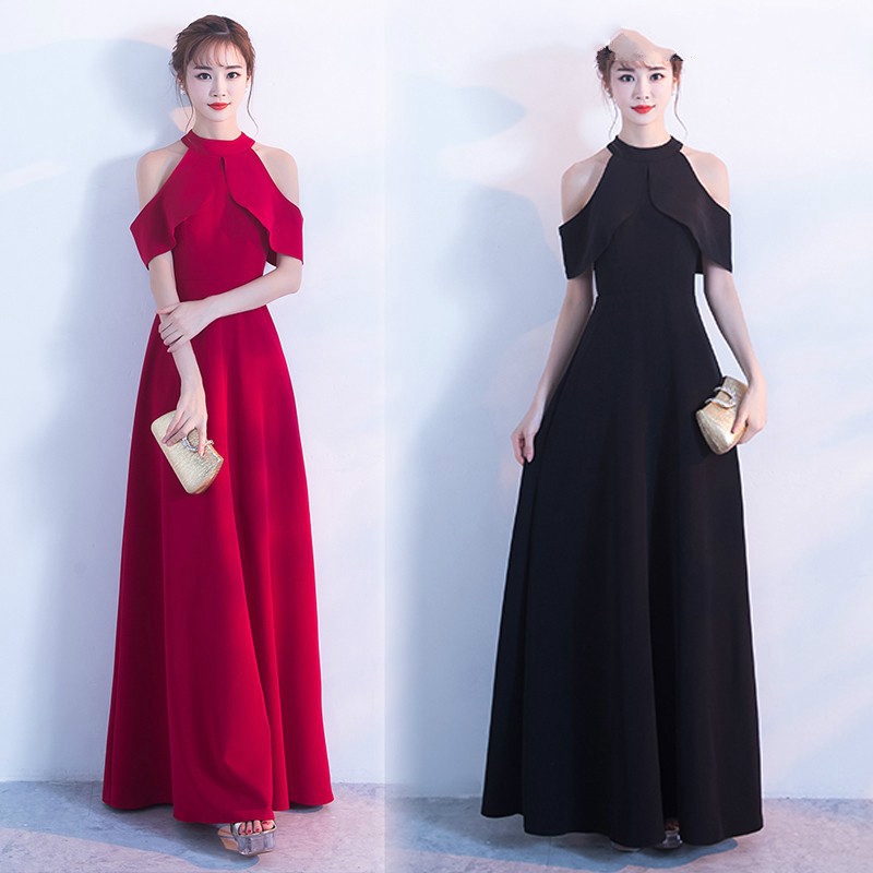 formal dresses with cold shoulder sleeves