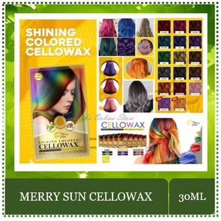 Merry Sun Shinning Colored Cellowax Hair Color with olive oil and argan extract 60 ml