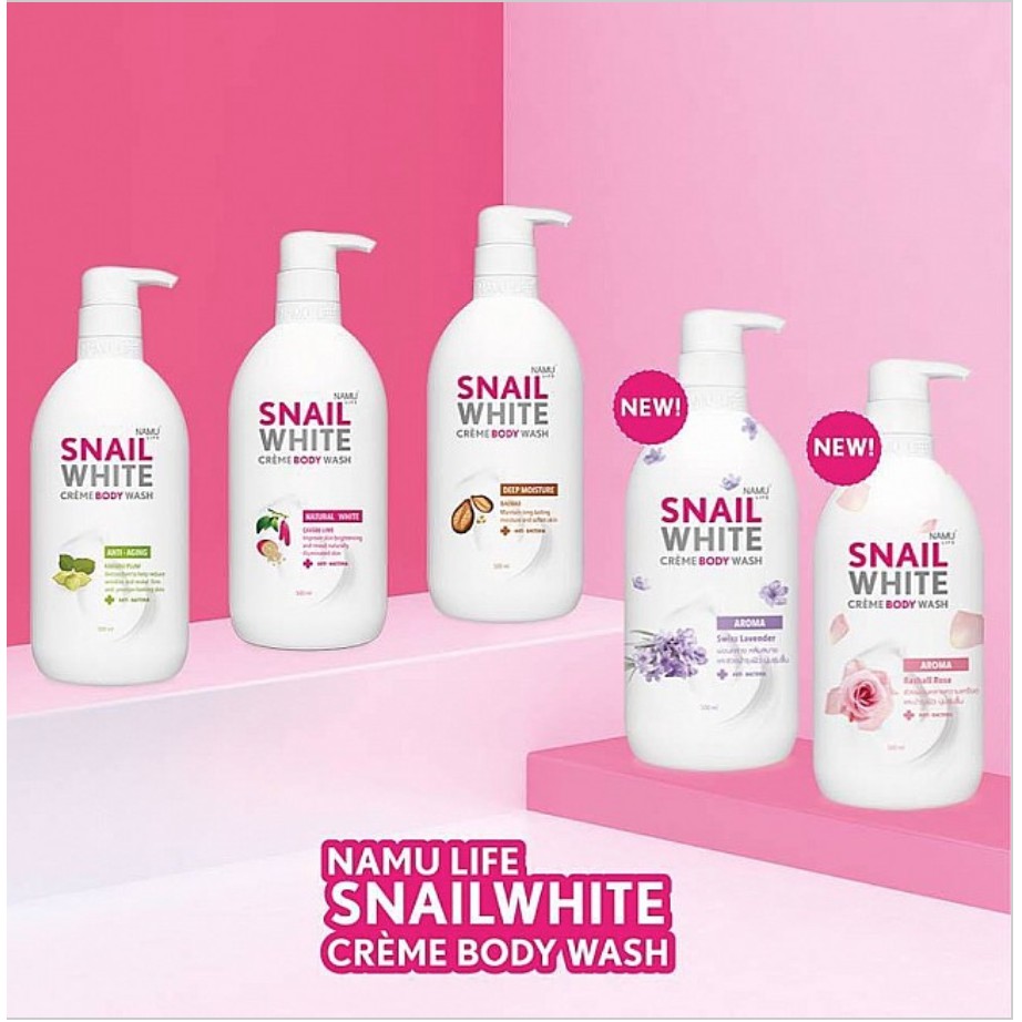 Snail White Creme Body Wash by Namu Life Shopee Philippines