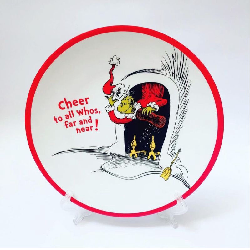 The Grinch Luncheon Plate Melamine Shopee Philippines