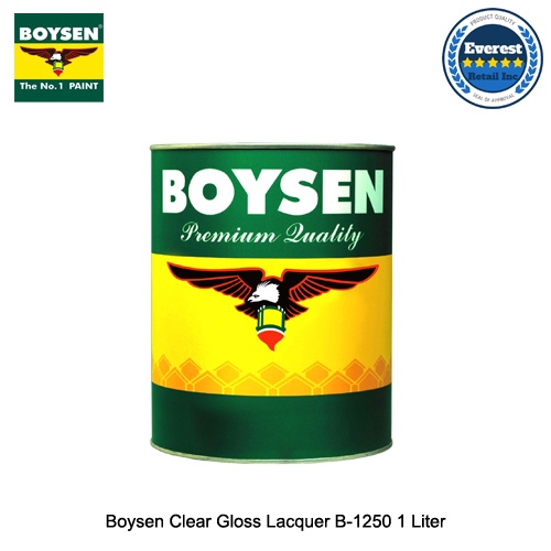 Boysen Clear Gloss Lacquer B-1250 1 Liter | Shopee Philippines