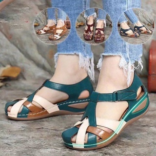 New Fashion Women Leather Sandals Female Slippers Casual Comfortable  Anti Slip Sandal