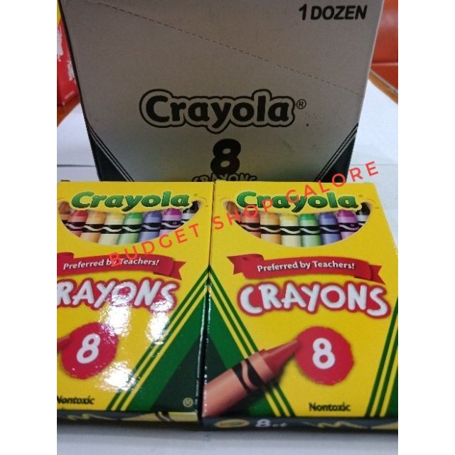 ORIGINAL CRAYOLA CRAYONS 8PCS Shopee Philippines