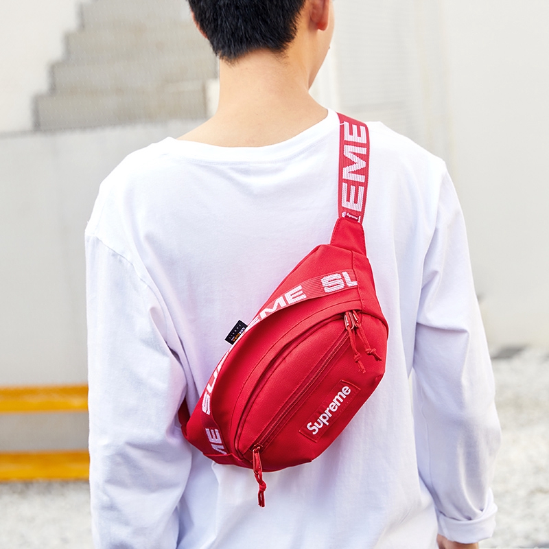 supreme waist bag men