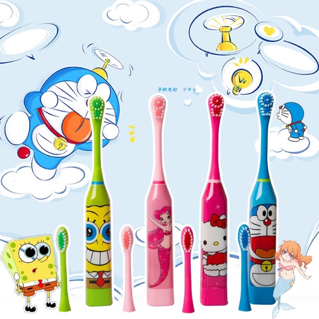 character electric toothbrush