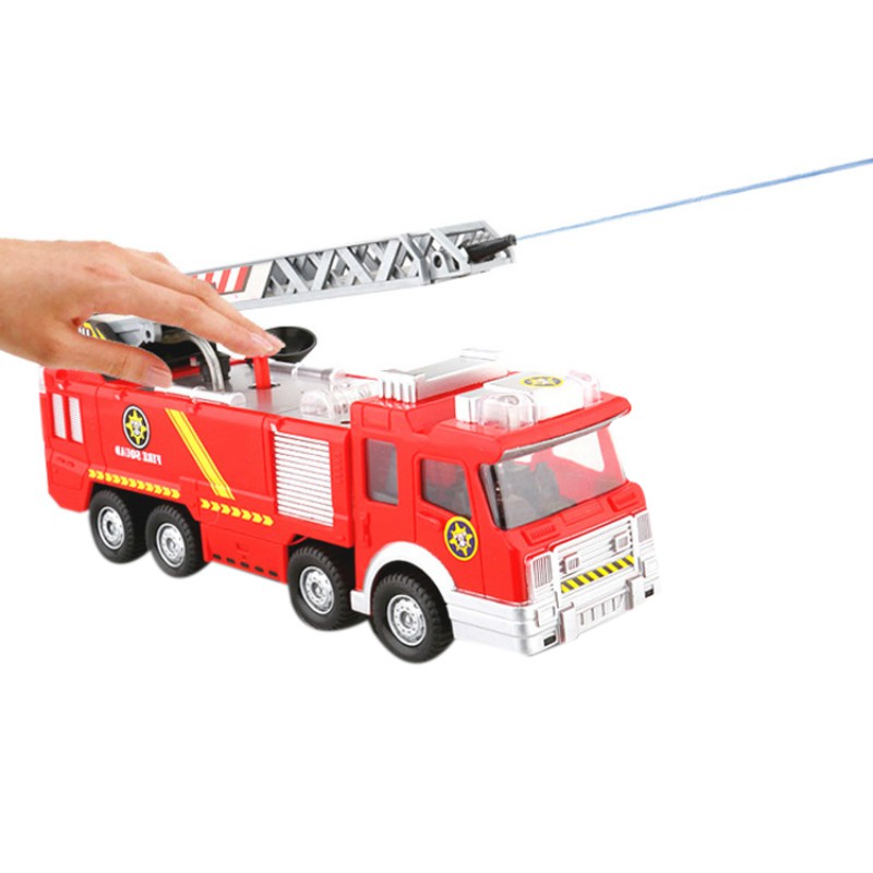 ride on fire truck with water shooting function