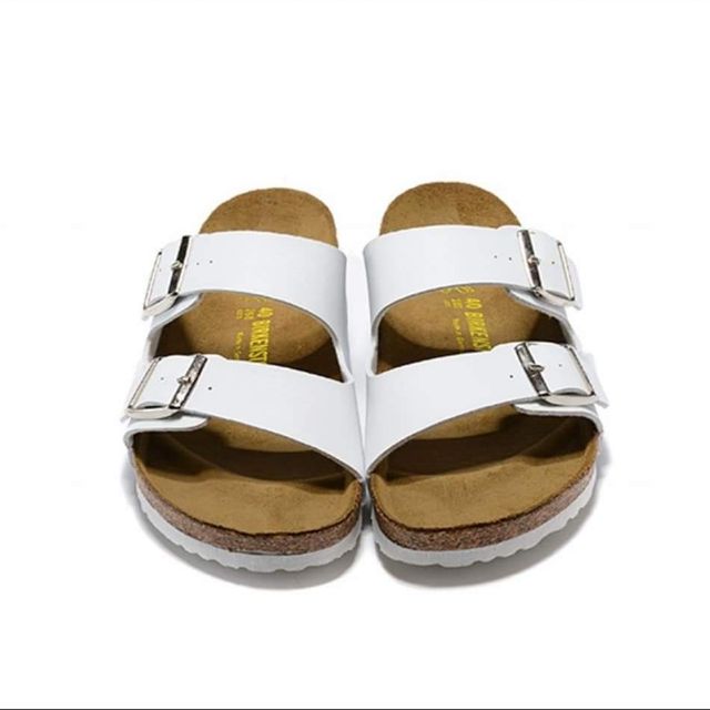 white 2 strap birkenstocks