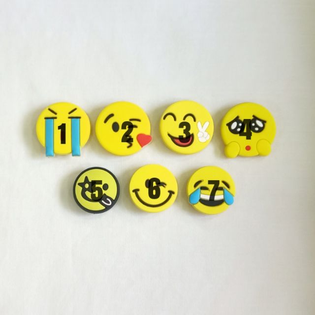 emoji crocs charms
