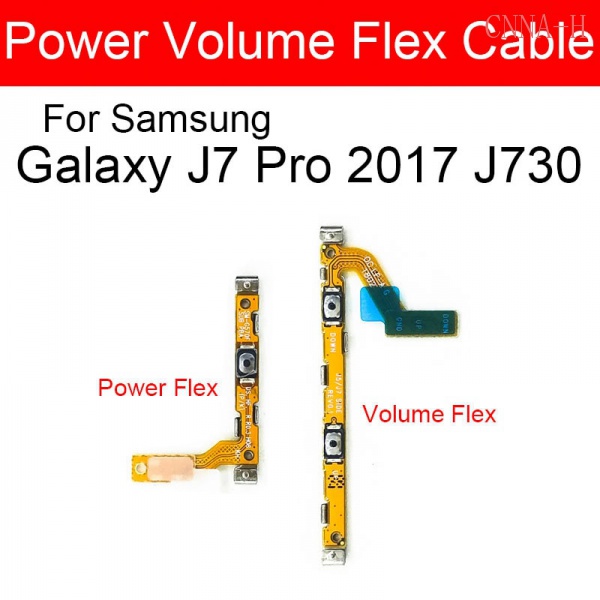 Volume & Power Flex Cable For Samsung Galaxy J7 Pro 2017 J730 On/off ...