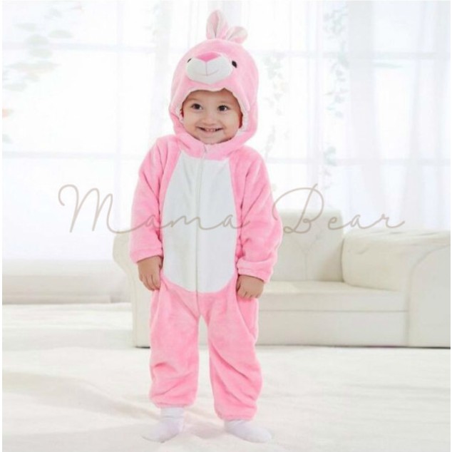 rabbit onesie baby
