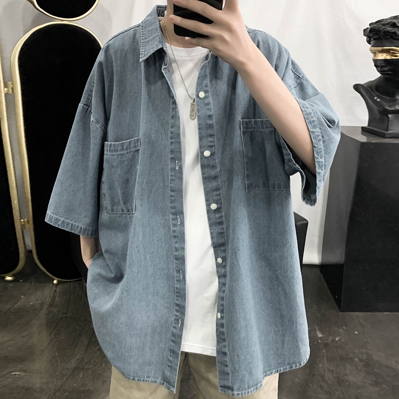 summer denim shirt