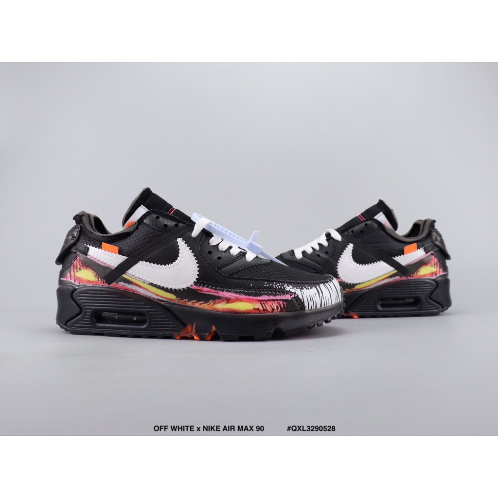 off white nike black air max