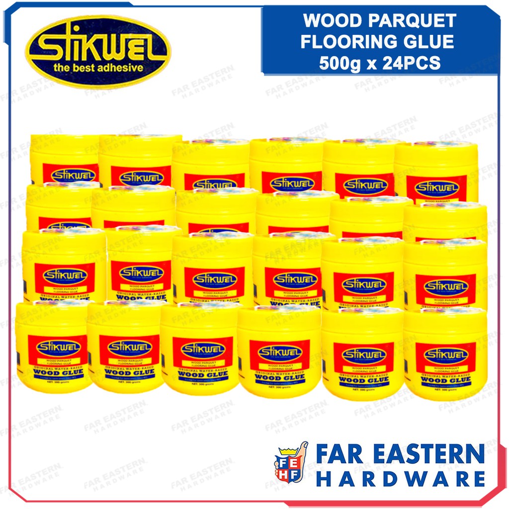 STIKWEL Wood Parquet Flooring Glue 500g x 24PCS (1BOX) Shopee Philippines