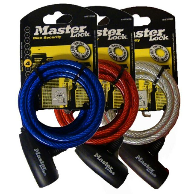 master key bike lock