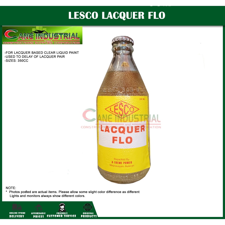 Lesco lacquer Flo 350ml Shopee Philippines