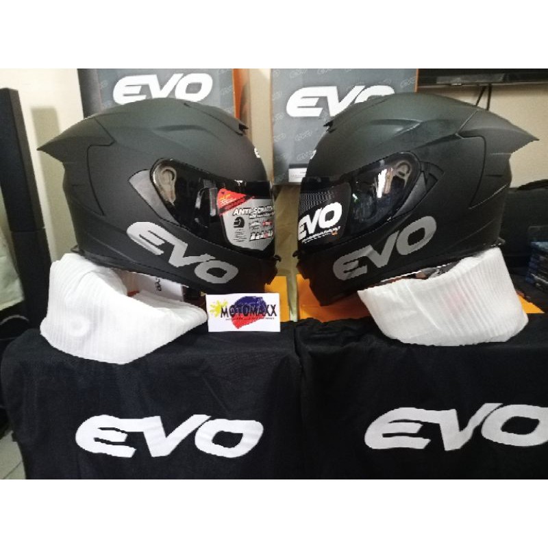 Evo Helmet Gt Pro Matte Black Shopee Philippines