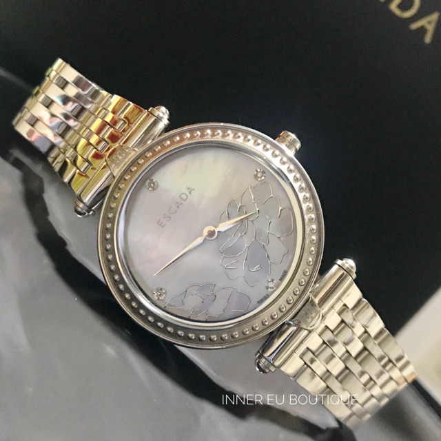 escada watch with diamond