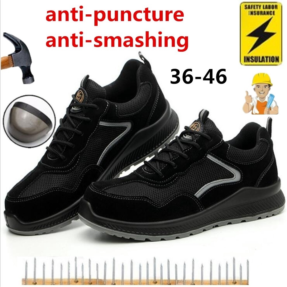 breathable steel toe shoes