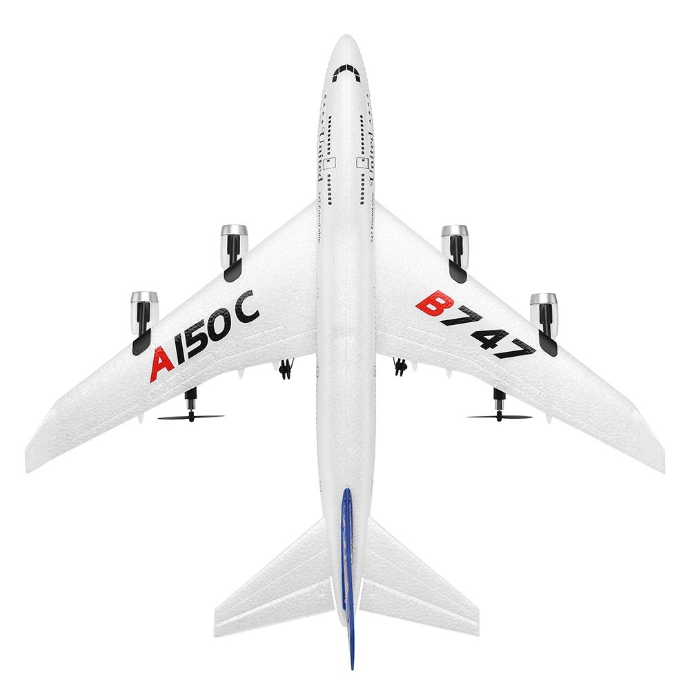 A150 Boeing B747 Airbus Model Plane Rc Airplane Remote Control Model Airliner 2.4Ghz Three-Channel Epp Remote-Controlled Fixed-Wing Aircraft,510Mm Wingspan,Rc Airplane Easy To Fly For Beginners