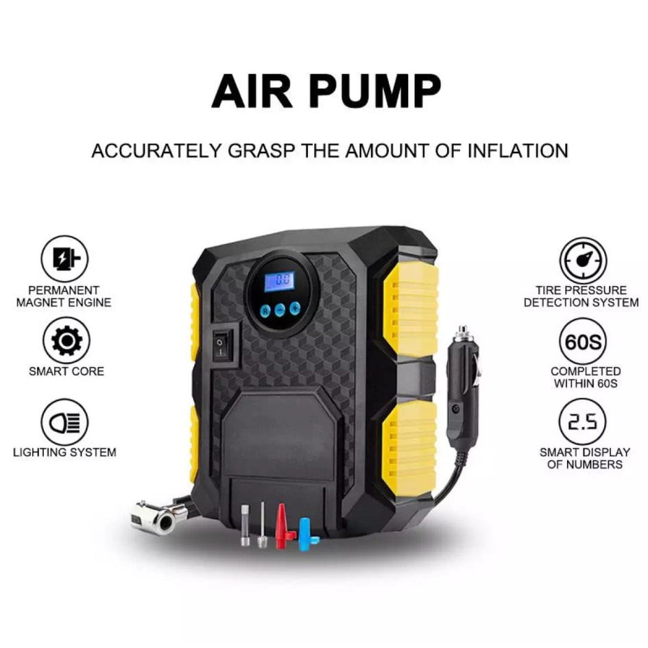 portable tyre inflator for car