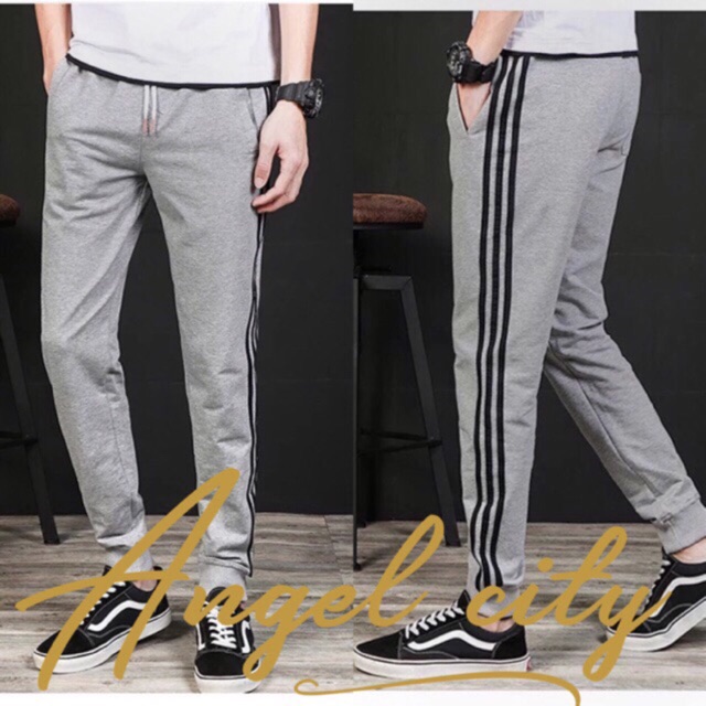stretchable track pants