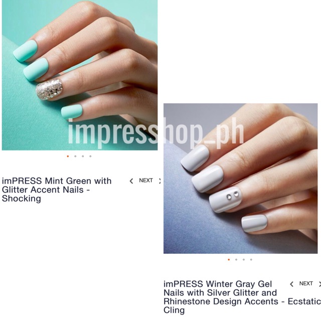 Impress Press On Nails Latest Styles Shopee Philippines