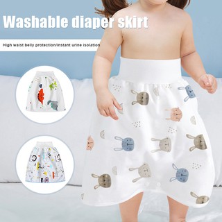 lzndeal Boys Trunks with Built-in Reusable Swim Diaper Comfy Childrens Diaper Skirt Shorts 2 in 1 Waterproof and Absorbent Shorts for Baby Toddler 