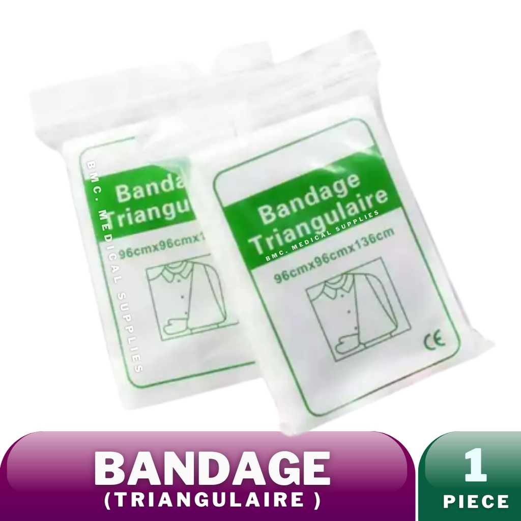 Triangular Bandage Tips 96cm x 96cm x 136cm | Shopee Philippines