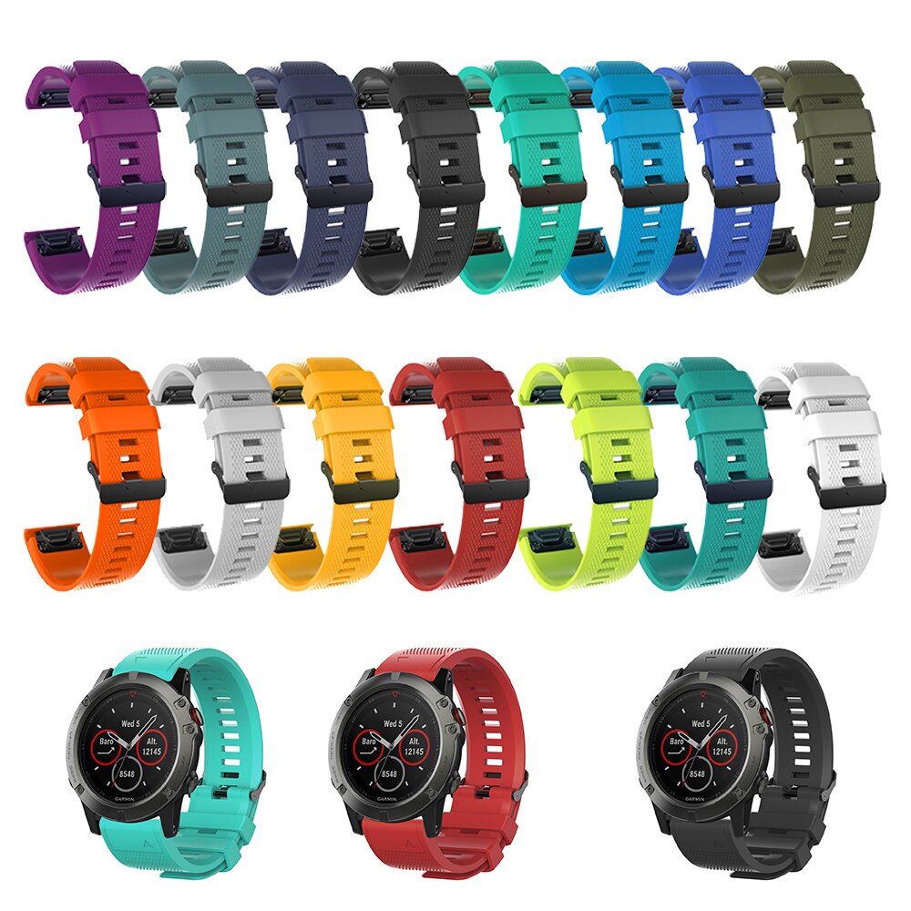 For Garmin Fenix 6X Pro Sapphire Fenix 5X Plus 3 HR Strap Quick Release