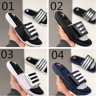 Addas SuperStar Slide Memory Foam Velcro Sport Slippers Non-slip ...