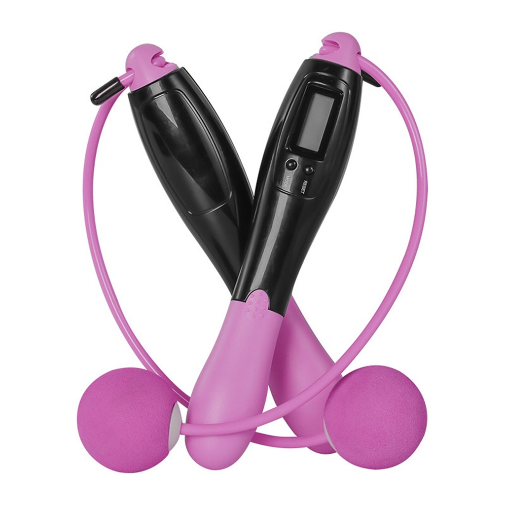 Ropeless Jump Rope with Digital Calories Counter Adjustable Fitness