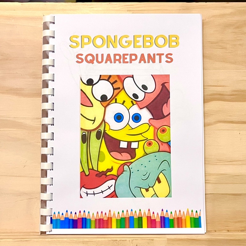 Spongebob Coloring Book (A5) Shopee Philippines