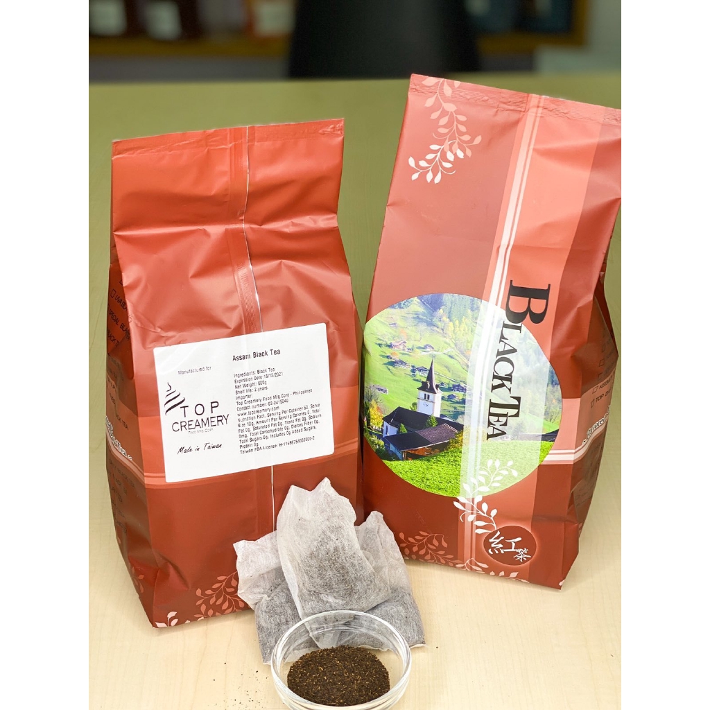 TEA LEAVES Assam Black Tea 600g (Made in Taiwan) TOP CREAMERY