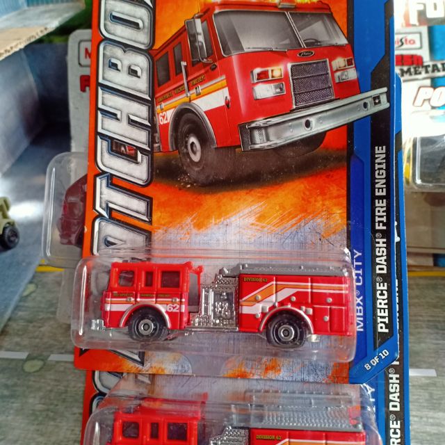 matchbox cars fire truck