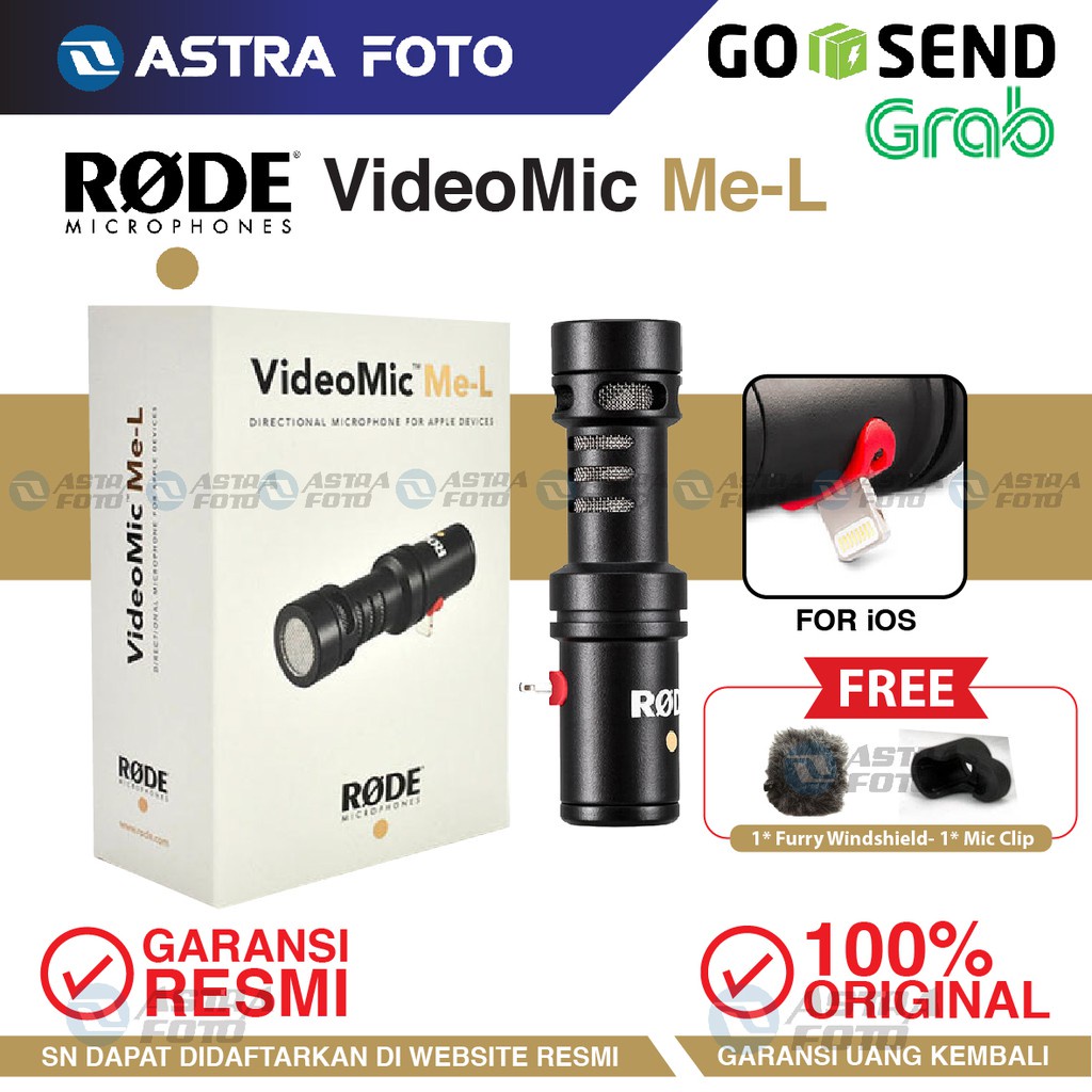 Rode Videomic Me L Microphone Iphone (Lightning) Official ORIGINAL