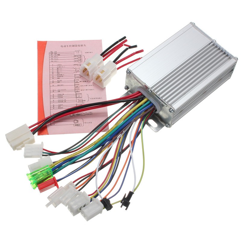 Electric Bicycle Brushless Motor Controller 36V/48V 350W For E-bike ...